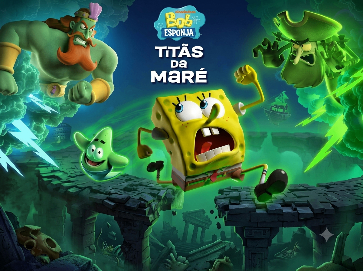 BOB ESPONJA TITÃS DA MARÉ